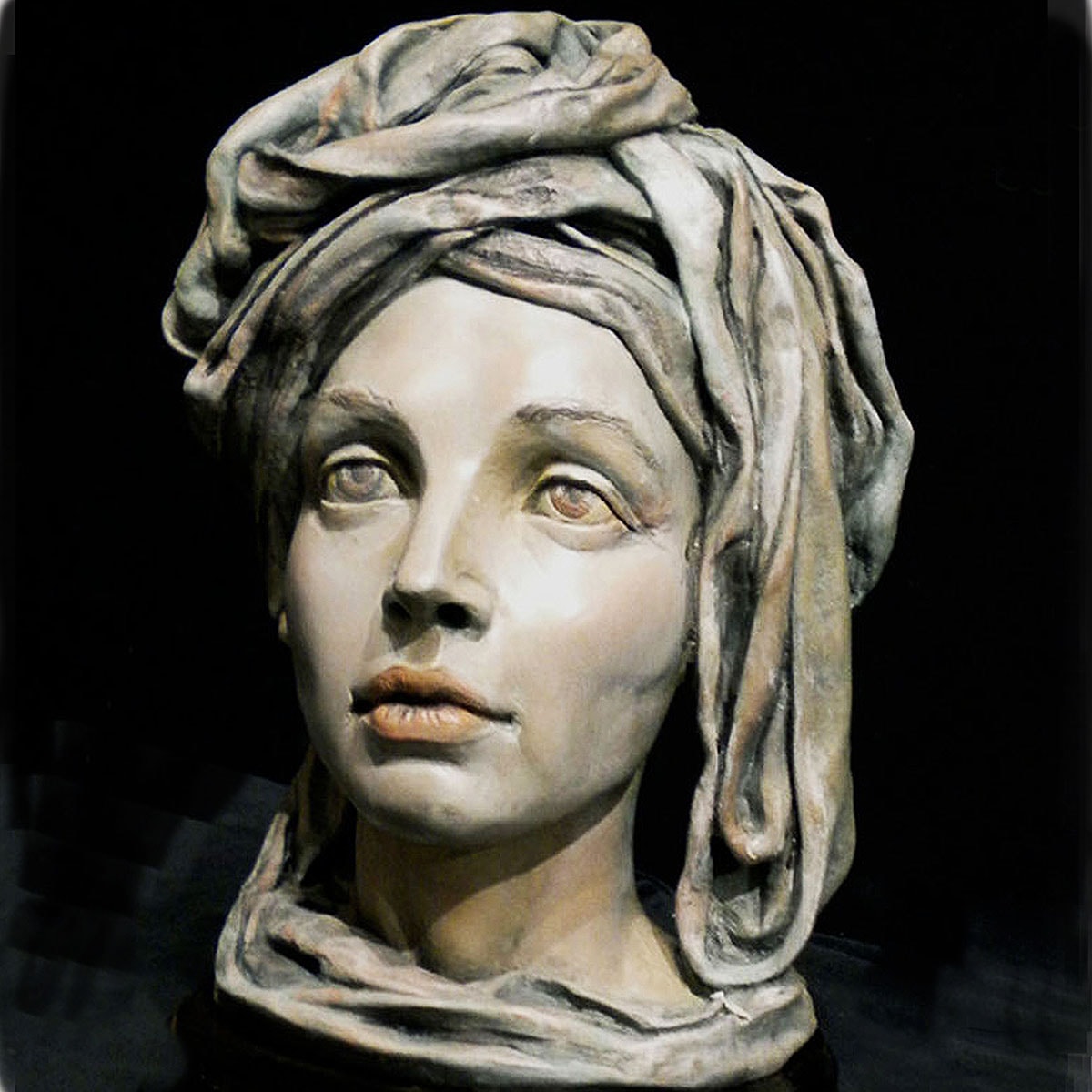 Cassandra bronze sculpture by Claudia Cohen